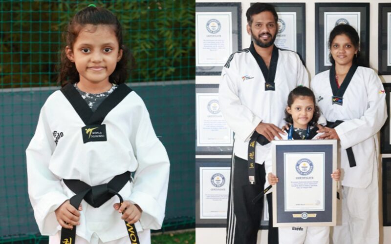 Madurai Girl Becomes the World’s Youngest Taekwondo Instructor
