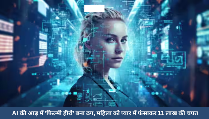 AI की आड़ में ‘फिल्मी हीरो’ बना ठग, महिला को प्यार में फंसाकर 11 लाख की चपत