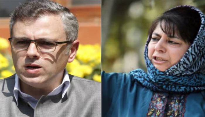 Abdullah and Mehbooba Mufti