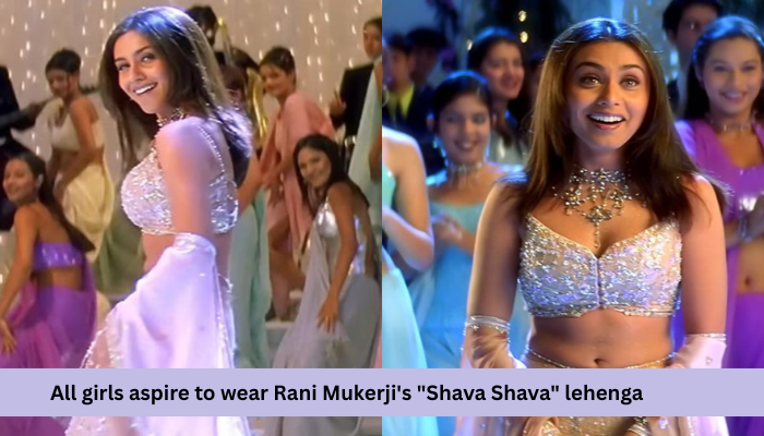 All Girls Aspire to Wear Rani Mukerji’s “Shava Shava” Pastel Lehenga
