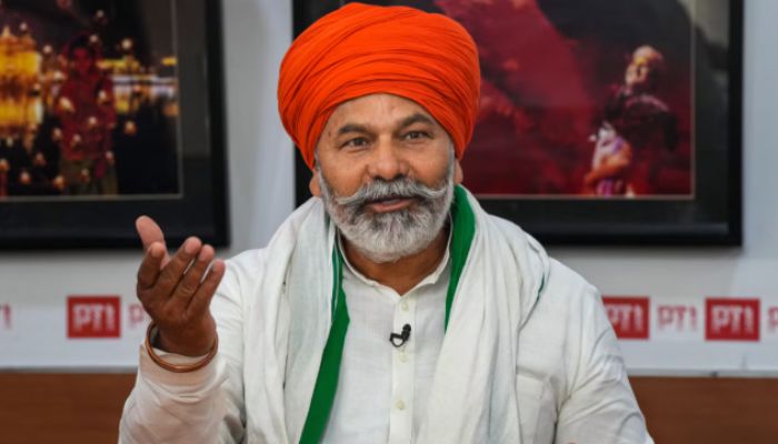 Farmer leader Rakesh Tikait on social media