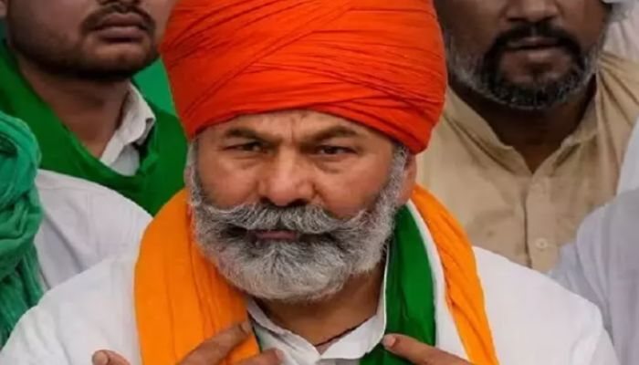 Farmer leader Rakesh Tikait on social media