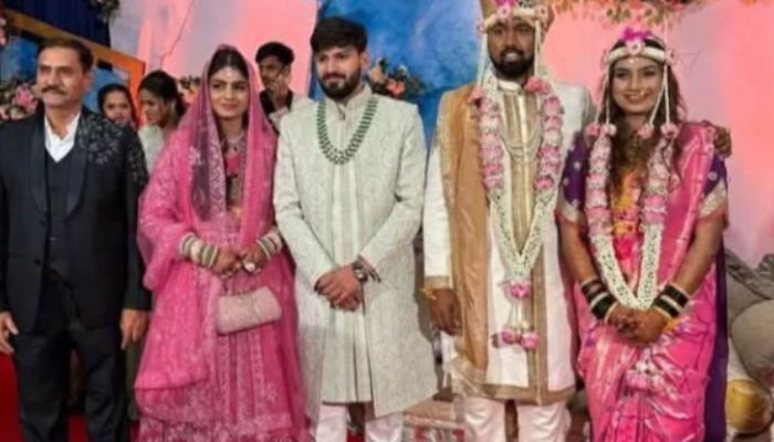 पुणे में सांप्रदायिक सौहार्द की अनोखी मिसाल: एक मंच पर दो धर्मों की शादियां