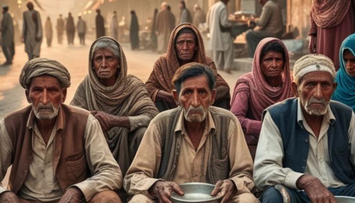 Pakistani beggars