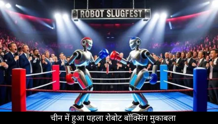चीन में हुआ पहला रोबोट बॉक्सिंग मुकाबला: जब मशीनों ने रिंग में दिखाया दम, जानिए किसने मारी बाज़ी!