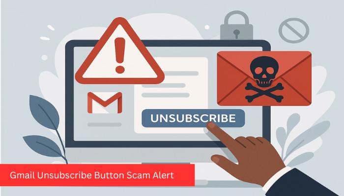 Gmail Unsubscribe Button Scam Alert: A Small Click, Big Consequences