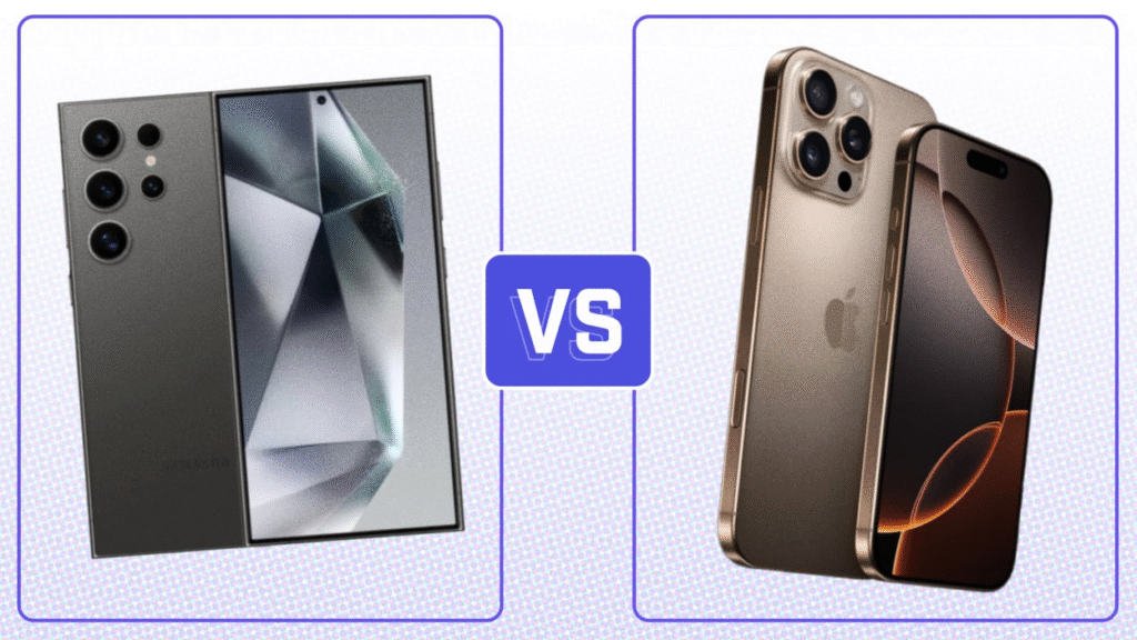 Display, Processor & Battery: iPhone 16 Pro vs Samsung Galaxy S24 Ultra