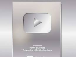 Youtube Silver Button