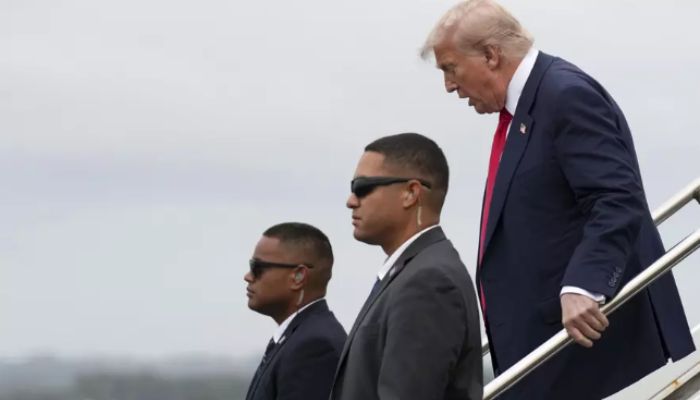 Donald Trump security breached