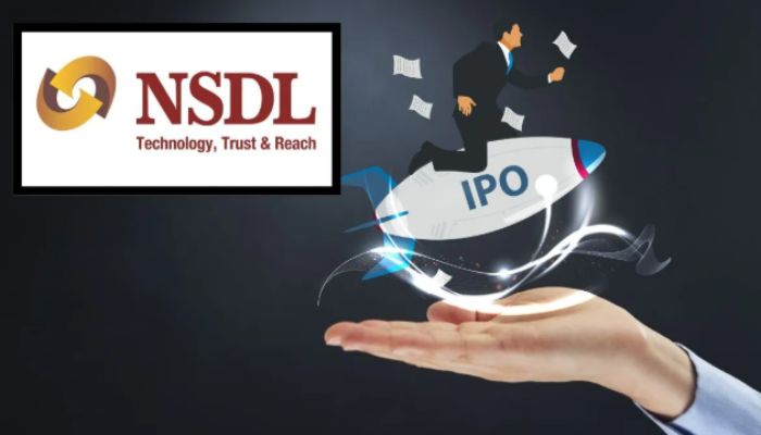 NSDL share price today