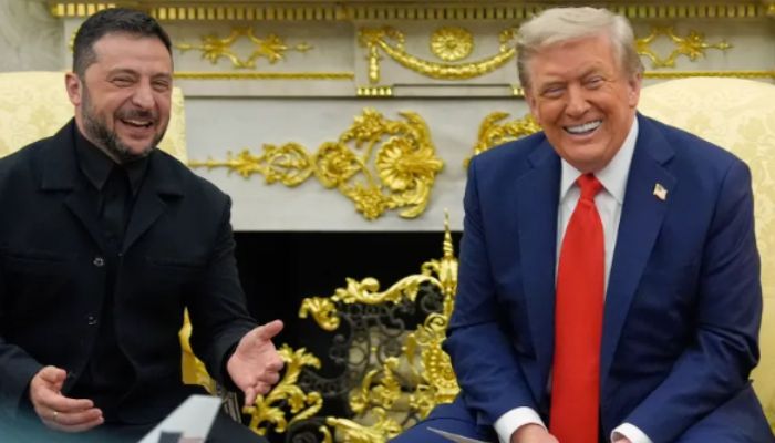 Trump Pushes for Putin-Zelenskyy Meeting While Backing U.S. Role in Security Guarantees