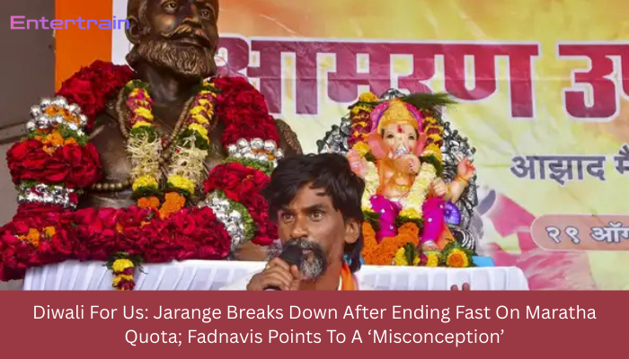 Diwali For Us: Jarange Breaks Down After Ending Fast On Maratha Quota; Fadnavis Points To A ‘Misconception’