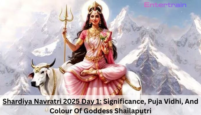Shardiya Navratri 2025 Day1: Significance, Puja Vidhi, and Colour of Goddess Shailaputri