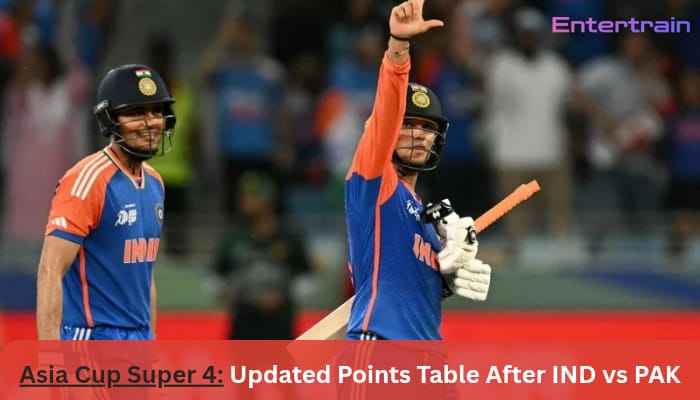 Asia Cup Super 4: Updated Points Table After IND vs PAK